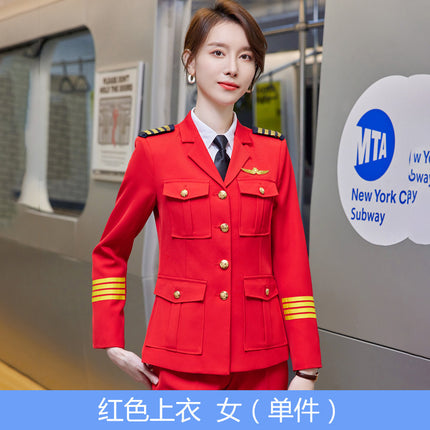 Explosive Spring and Autumn Security Work Clothes Suit Real Estate Sales Department Concierge Suit New Security Property Image Post Uniform