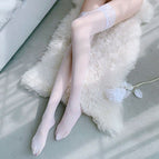 White nightgown + underwear + white stockings / One size fits all( 40-62.5kg )