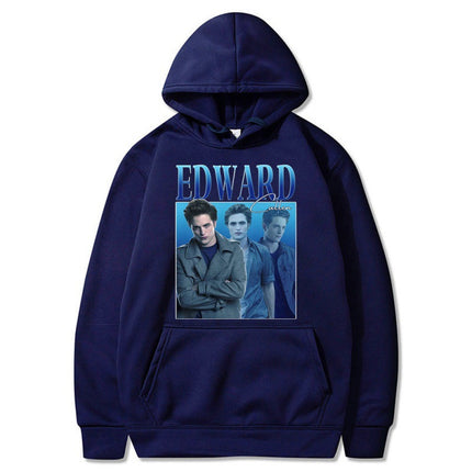 [Cross-Border Code] Edward Cullen felpe in cotone tenere in Hoodie