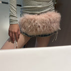 Pink Air-eye Mao Mao Belt / 110cm