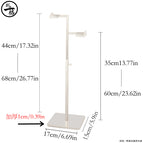 Brushed double high low D-shaped head base thickened
