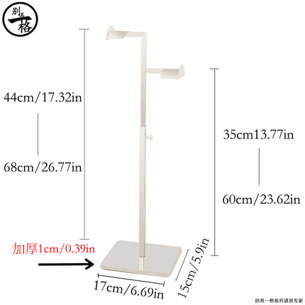 Cross-Border Exclusive Supply of Stainless Steel Bag Racks, Bag Display Racks, Bag Supports, Bag Racks for Stores, Adjustable Handbag Stands