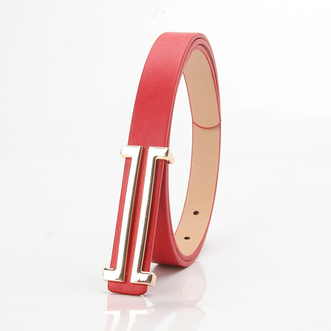 Fashionable ladies belt belt Joker simple Korean decorative belt women's dress coat with belt wholesale
