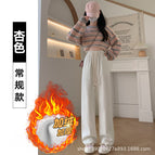 [Fleece-lined] pocket-advanced apricot 01 / S
