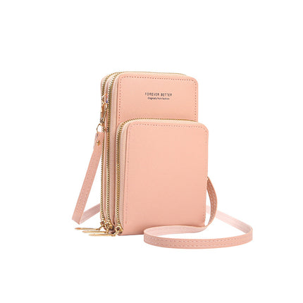 2025 New Model Mobile Phone Bag, Fashionable Women's Korean-Style Touch Screen Crossbody Shoulder Bag, Multifunctional Mini Daily Bag