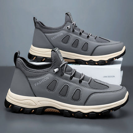 sneaker Men's Spring New Breathable Travel Shoes for Middle-aged and Elderly Outdoor Mountaineering Shoes Lightweight and Comfortable Men's Shoes