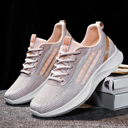 Shoes Women's Spring New Cross-border Women's Shoes Shoes Mesh Breathable sneaker Soft Sole Comfortable Casual Running Shoes