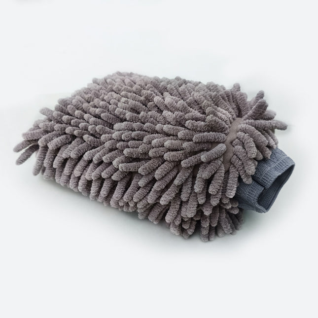 Car Chenille Gloves, Car Wiping Cloth, Car Washing Gloves, Chenille Dust Removal Gloves, Double-Sided Manufacturer Wholesale