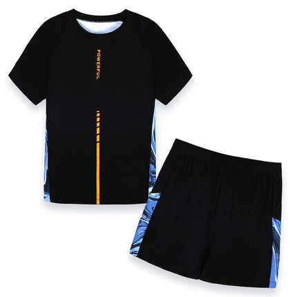 Boys' suit Swimsuit Boys' Teenagers Split Size Swimsuit Chubby Children Chubby Children Sunscreen Swimsuit