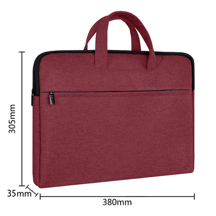 Office Handbag Large Capacity Canvas Document Bag Information Bag Conference Bag Computer Bag Document Bag Briefcase Printing