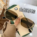 Black gold frame tea slices / High quality