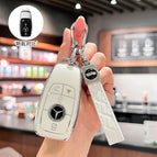 Model b 4-button [ivory white] single pack + carabiner