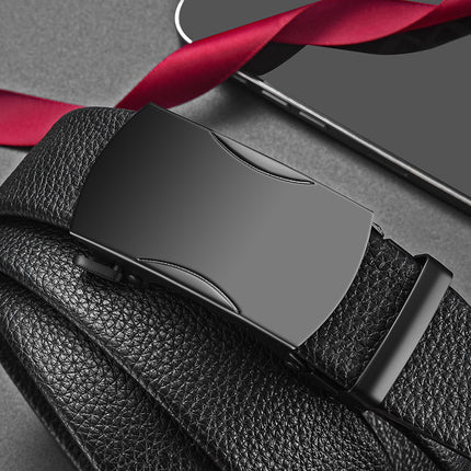Belt wholesale running volume men's business automatic buckle belt men's belt foreign trade explosions belt factory direct sales