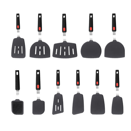 Silicone Cooking Utensils Teppanyaki Cooking Shovel Non-stick Pan Silicone Pancake Yazi Shovel Cross-border Hot Sale