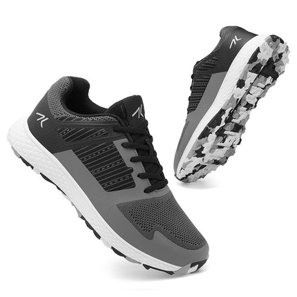 X68 Golf Shoes for Men and Women, Breathable Broken Nails, Movable Nails, Non-Slip Outdoor Casual Sports Shoes