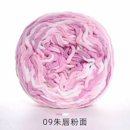 3.8 two ice thread single strand small ice thick wool ball hook shoe thread slippers scarf cushion wholesale large quantity
