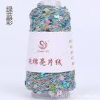 Green and blue color 105#
