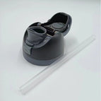 0 / Double drinking cup lid black