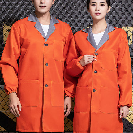 Dirty-Resistant Coat, Coveralls, Work Clothes, Men's Wear-Resistant Factory Clothes, Workshop Handling Logistics Work Clothes, Auto Repair Clothes, Work Clothes, Labor Insurance Clothes