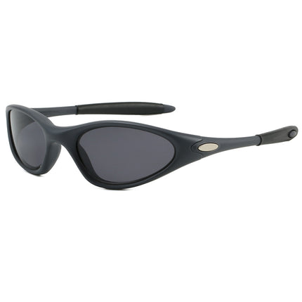 European and American Cross-Border Sunglasses for Men and Women Tr Retro Oval Round Frame Outdoor Cycling and Driving Sunglasses Minute