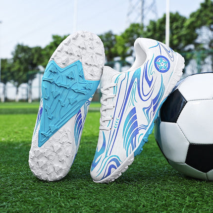 Douchuan's New Anti-Slip Broken Nail Children's Football Shoes Men's Professional Sports Training Shoes Low-Top Youth Sports Shoes