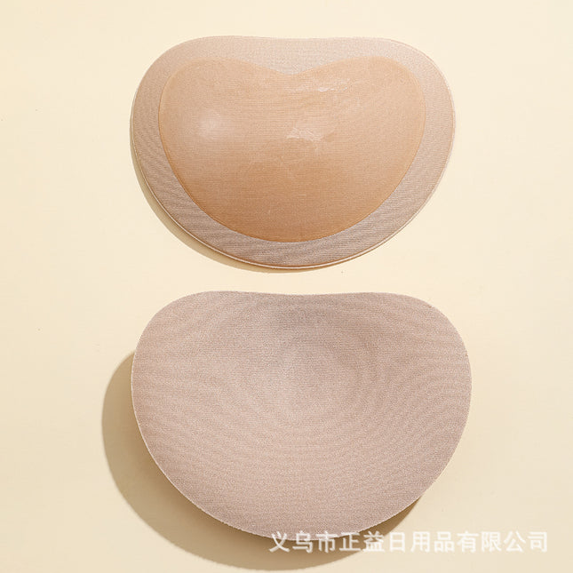 Invisible Chest Pad Insert Thickened Breathable Sponge Cushion for Daily Use Self-Adhesive Non-Slip Push-up Thin Pad for Top-up Underwear