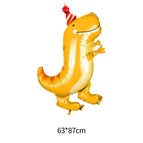 Q version hat dinosaur yellow