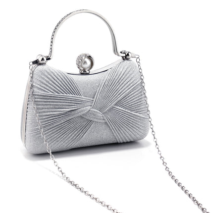 Cross-Border Popular Exquisite Evening Bags, Hand-Held, Fashionable and Versatile, Suitable for European and American Socialites, Elegant for Proms and Wedding Dresses