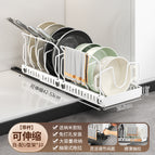White vertical telescopic pole