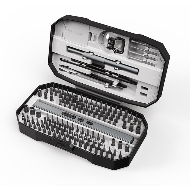 Amazon's New Product 153-In-One Precision Electric Screwdriver Set High-Torque Mechanical Gear Adjustment Multi-Function Electric Screwdriver