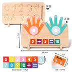 Counting stick finger mathematics teaching aid (double-sided) 0.6kg
