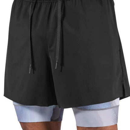 European Code Cross-border Men's Sports Leisure Shorts Track and Field Running Fitness Training Quick-drying Breathable Shorts Crazy Muscle