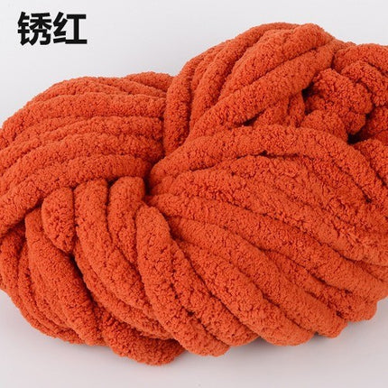 Cat Tail Extra Thick Ice Line Finger Knitting Scarf DIY Blanket Cat Nest Cushion Extra Thick Wool Ball