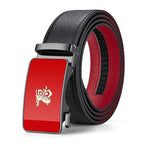 Gun Buckle Red Face [Black Outside and Red Inside]-No Gift Box / 105cm