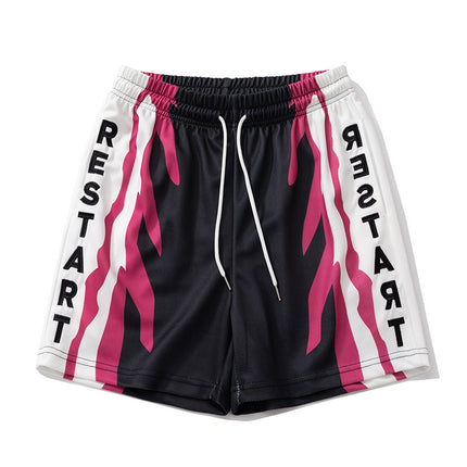 American Sports Shorts New Arrival Four-point Knee Trendy Men's Loose Basketball Training Running Quick-drying Breathable Sports Pants