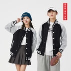 Button/Black gray sleeves / S