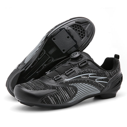 Cross-border trade breathable bicycle shoes cycling shoes men and women road bike lock shoes mountain bike booster shoes wholesale