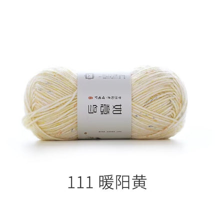 Ruyi bird spray wool yarn color point 50g cotton thread hand woven cotton thread scarf thread thick manual diy group thread wholesale