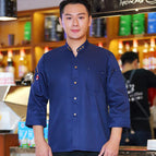 navy blue [long sleeve]] / M