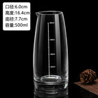 Wine dispenser without handle 500ml/white scale/1 piece