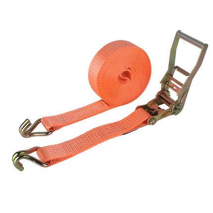 Polyester Ratchet Tie-Down Strap, Cargo Securing Strap, Thickened Wear-Resistant Binding Tool, Ratchet Tensioner