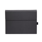 Surface Pro4/5/6/7 (hard shell universal) / Cloth leather black