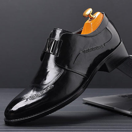 Men's Shoes 2025 New Business Casual Shoes Breathable Lightweight British Style Leather Shoes