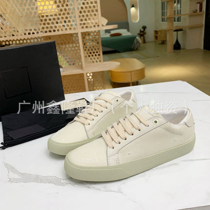 24 New Joker White Shoes Tide Low Top Youth Trend Board Shoes Couple's Canvas Old Casual Fashion