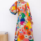 Printed dress / S