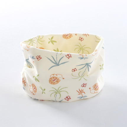 Loveable Amoy Children's Scarf Autumn and Winter Pure Cotton Class A Baby Cartoon Baby's Head Windproof Warm Neck Sleeve