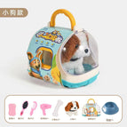 Electric st. bernard can walk [with cage + accessories + basin] will be sent in chinese version by default, with english version