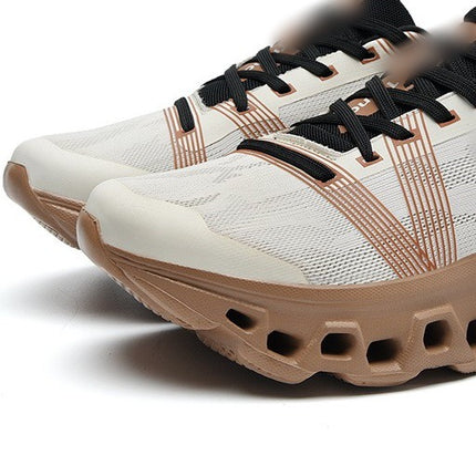 Men's Shoes Summer New Mesh Running Shoes Sports Shoes Breathable Shock-Absorbing Soft-Soled Student Shoes Lightweight and Comfortable Running Shoes