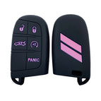 Black pink bevel line