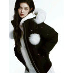 Black and white fur / XS